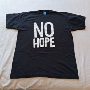 VTG 1990s Jeff LeVine No Hope Comic Book Single Stitch Black T-Shirt Adult XL